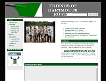 Tablet Screenshot of dartmouthrowing.org